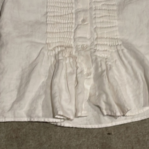 Talbots pure Irish linen shirt PS - Picture 2 of 7